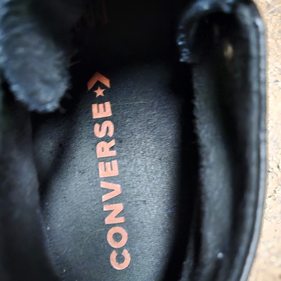 Converse black shoes/boot - Picture 2 of 3